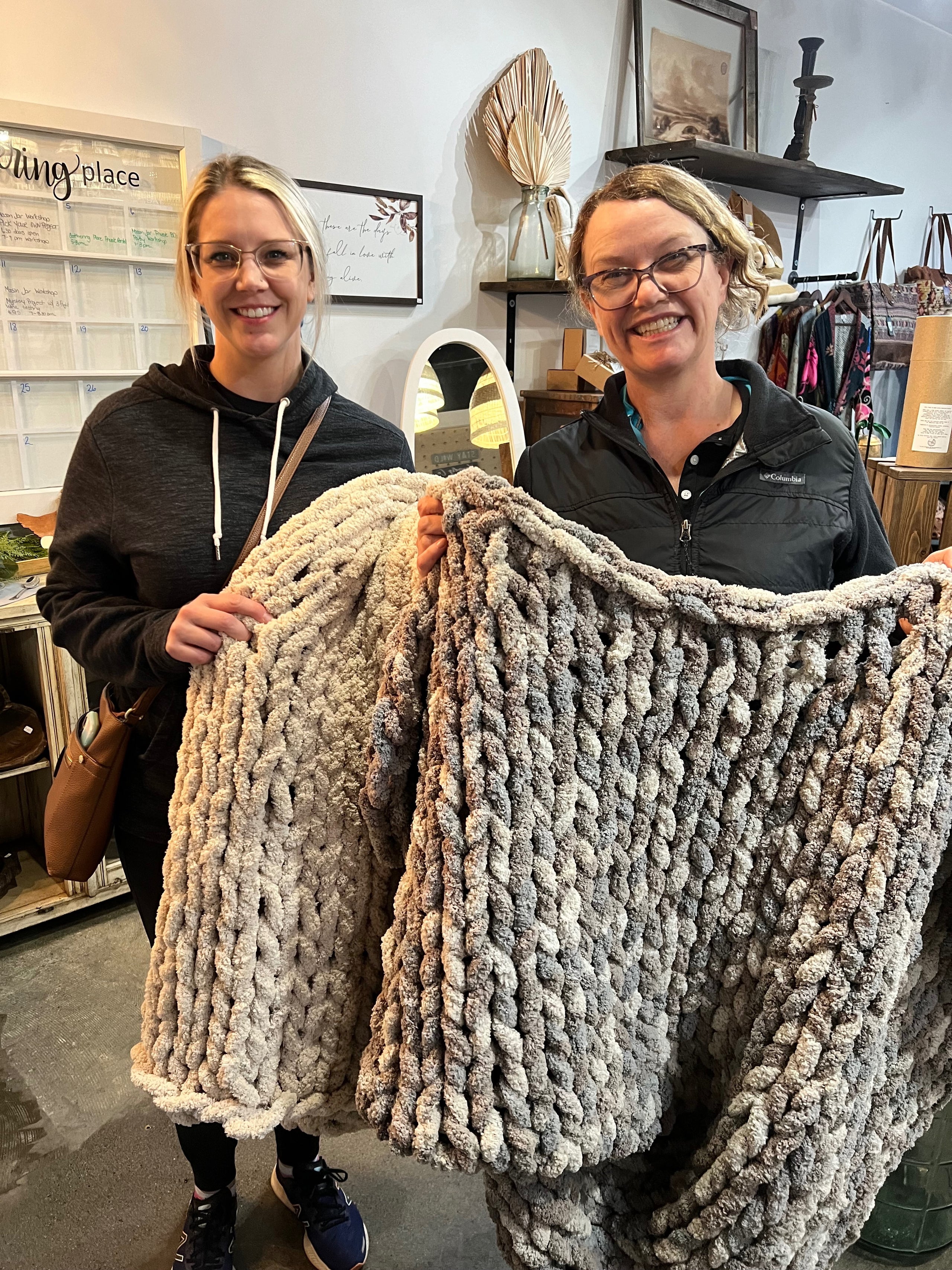 Chunky Blanket Workshop Oct 9th